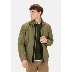 camel active Blouson mit Stehkragen - Dunkelgrün XXL (56) - Funktionsjacke mit Pflegeleichtigkeit, ideal für den Alltag. Aus 100% Polyester, mit praktischem Reißverschluss und stylishem Markenlogo.