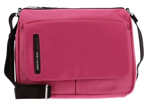 Mandarina Duck Hunter Schulterriemen für Damen, 25,5 x 19,5 x 9 (L x H x B), raspberry rose, 25.5x19.5x9 (L x H x W)