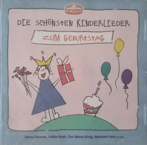 CD Various Die schönsten Kinderlieder zum Geburtstag/Volker Rosin, Nena, Neu OVP