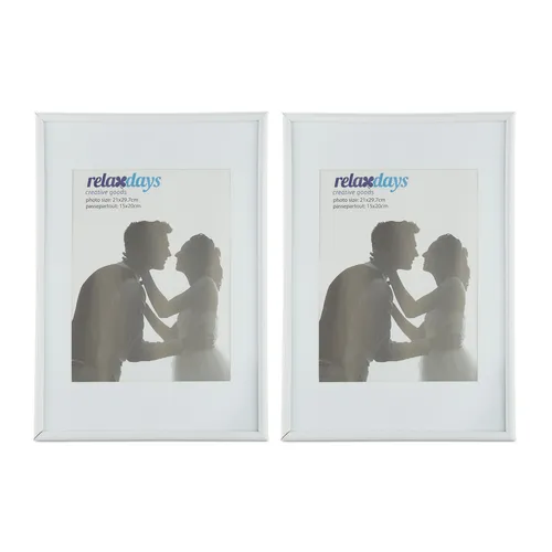 Bilderrahmen A4 Fotorahmen Deko Rahmen Kunststoff 400 g Bilderrahmen Set
