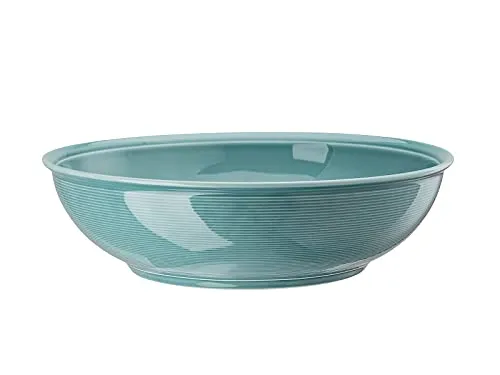 Thomas 11400-401920-13032 Trend Colour Ice Blue Schüssel flach 32 cm - Dessertschalen aus hochwertigem Porzellan in elegantem Ice Blue, perfekt für stilvolle Anlässe und jeden Tisch.