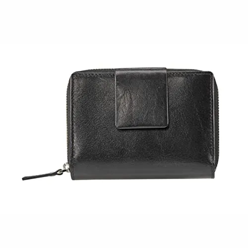 Maître Geldbörse Schwollen, Black - Hochwertige Geldbörse aus 100% Leder, stilvolles und praktisches Design, ideal für den Alltag.