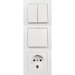 4-teiliges Schalter- und Steckdosen-Set FLAIR 