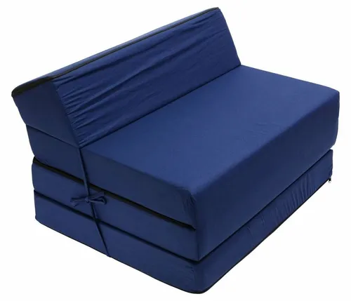 Klappmatratze Faltbare Kindermatratze – 3-in-1-Kindersofa mit abnehmbarem Bezug, Best for Kids, 10 cm hoch