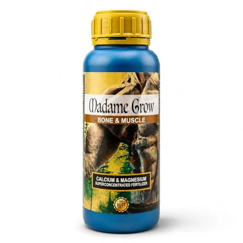 MADAME dünger für grüne pflanze Calcium- und Magnesiummangel Abdeckung – Flüssigdünger – Universaldünger (Bone&Muscle 250ml)