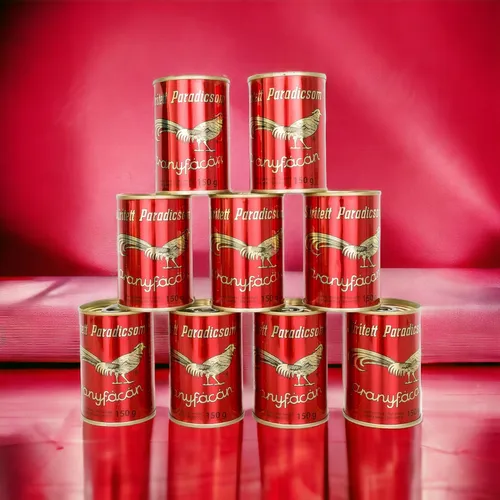 Aranyfacan Tomatenmark 22-24% 150 g 9er pack (Glutenfrei) in rot von Aranyfacan