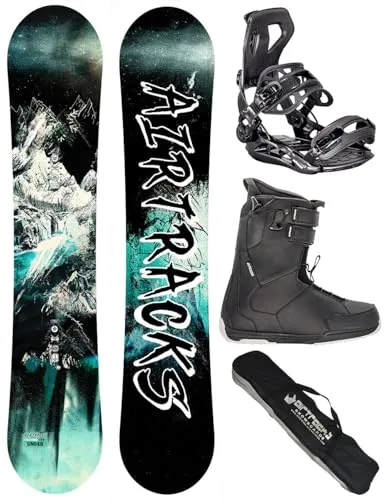 Airtracks Herren Snowboard Set von Airtracks