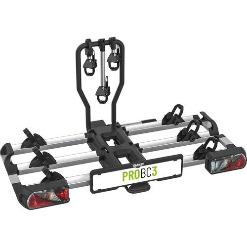 Eufab ProBC3 Fahrradträger für 3 Fahrräder auf die Anhängerkupplung