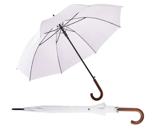 EuroSCHIRM® Partnerschirm Automatik W130 in weiß von EuroSCHIRM®