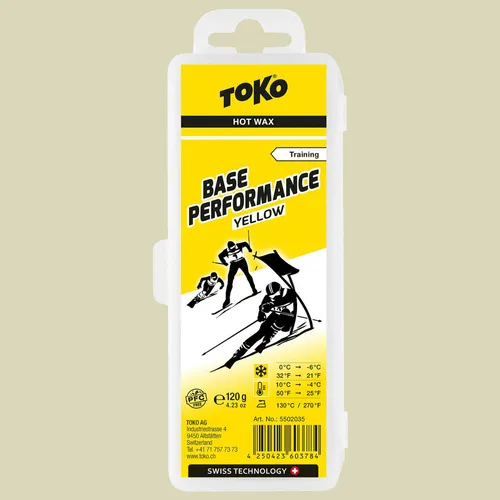 Toko Base Performance Yellow 120g Skiwax von TOKO