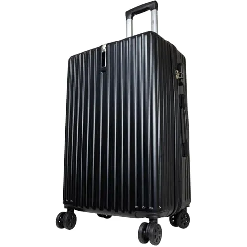 Trendyshop365 Hartschalenkoffer M Portofino 67cm – 70L Schwarz