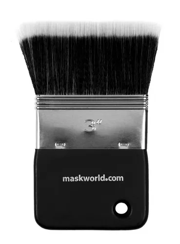 Metamorph Maskenpinsel Bodypainting Pinsel flach Gr. 3, Breiter Schminkpinsel für Bodypainting