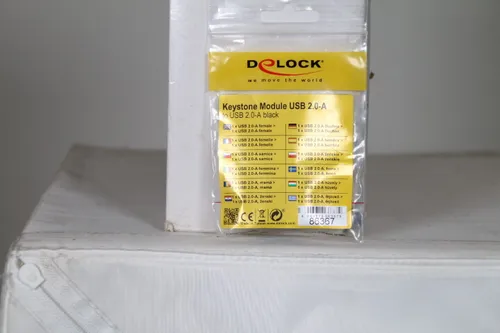 Delock Keystone module - Keystone Jack - USB Type A