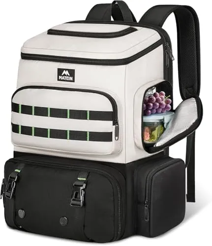 MATEIN Sportrucksack Herren mit Kühlfach & Schuhfach, Wasserdicht