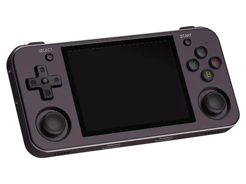 ANBERNIC RG353M Tragbare Retrogaming-Konsole – Dunkelviolett Aluminium