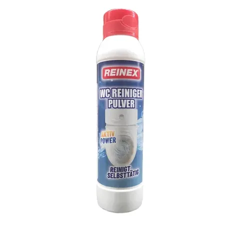 Reinex WC-Reiniger Pulver 1 kg - Effektive Reinigung für Ihr WC - Allzweckreiniger mit kraftvoller Formel für eine gründliche Reinigung. Ideal für hartnäckige Verschmutzungen, einfach anzuwenden und hinterlässt ein frisches Ergebnis.