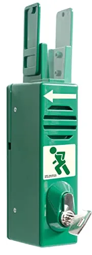 GfS Fensterwächter® PUR - Fluchtwegsicherung für Fenster und Terrassentüren - Sicherheitstechnik für Fenster und Türen, schützt zuverlässig mit 95 dB Alarm bei unbefugtem Zugriff und ist einfach zu montieren - ideal für Nachrüstungen.