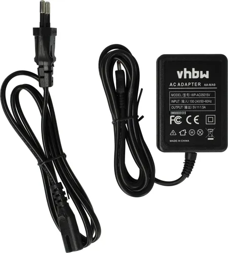 vhbw Netzteil Ersatz für Samsung AA-MA9 für Kamera, Digitalkamera, 2m