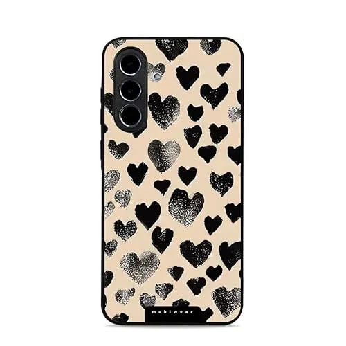 MOBIWEAR Glossy Handyhülle für Samsung A56 5G – Motiv GA51G – Ultra Slim Hybrid Case – Glänzende Hardcase Rückseite – Flexible TPU Seiten – Kratzfest Stoßfest – Erhöhte Kanten