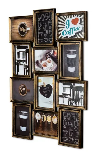 Levandeo® Bilderrahmen Collage 54x72cm von Levandeo