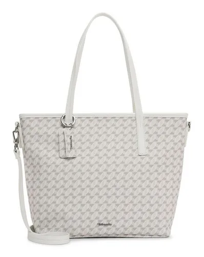 Tamaris Shopper TAS Francesca – Eleganter Begleiter für Damen - Shopper aus Feinsynthetik mit verstellbarem Umhängeriemen, ideal für Büro, Uni oder Freizeit. Strukturierte Optik und praktisches Reißverschluss-Fach bieten Stil und Funktionalität.