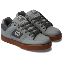 DC Shoes Pure Sneaker in Schwarz 44,5 EU - Stylischer Sneaker in Größe 44,5, aus hochwertigem Leder mit robustem Gummi für besten Halt - ideal für Freizeit und Sport.