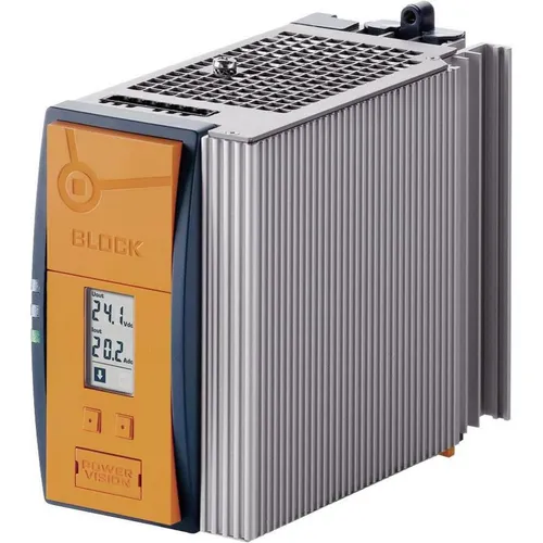 Block PVSB 400/24-20 Hutschienen-Netzteil - Hochwertiges DIN-Rail Netzteil mit 24 V/DC und 20 A, ideal für industrielle Anwendungen und hohe Betriebstemperaturen bis +70 °C.