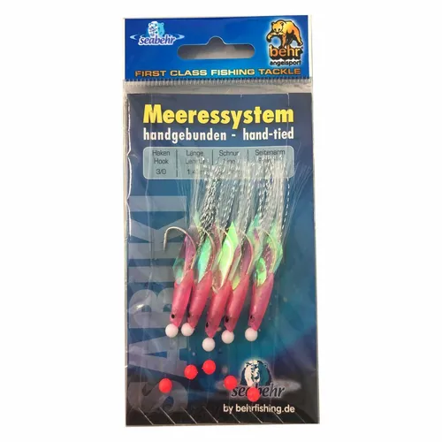 Seabehr Makrelenpaternoster Vorfach Rig Profi No.3 #3/0 Meeresangeln Norwegen