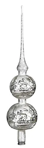 Jingle Bells Lauscha Christbaumspitze Winterzauber