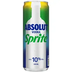 Absolut Vodka & Sprite Dose 10% 0,33 Liter
