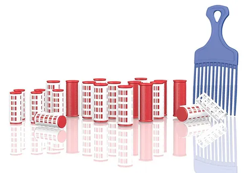 Thermo Lockenwickler inkl. Volumen Kamm