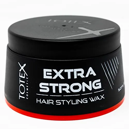 Totex EXTRA STRONG Haarwachs I Extra stark Hair Styling Wax I Fragrance Deep Blue Duftendes Haarwachs I glänzenden und natürlichen Haarlook I maximale