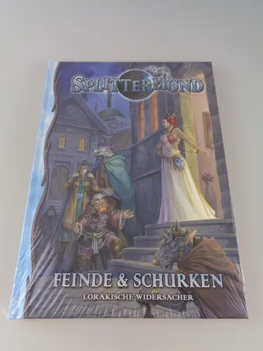 Splittermond - Feinde & Schurken - Gesellschaftsspiel mit 40 detaillierten Widersachern für spannende Abenteuer, inklusive Spielwerten, Hintergründen und Illustrationen - ideal für Spielleiter!