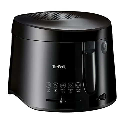 Tefal FF 1078 Maxi Fry Fritteuse - Kompakte 1,2 kg Fritteuse mit CoolWall-Technologie, einfache Reinigung und sichere Handhabung