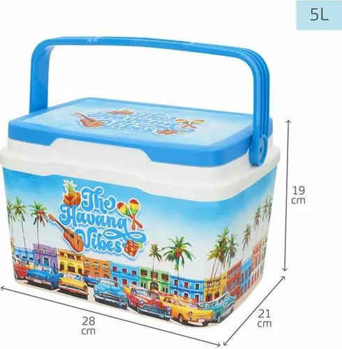 Tragbarer Kühlschrank Aktive The Havana Vibes 5 L