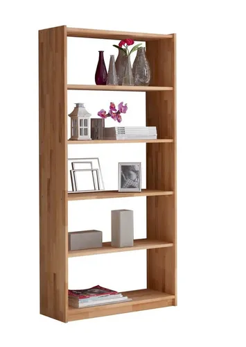 TICAA Kinderregal aus massivem Buchenholz, 80cm von TiCAA