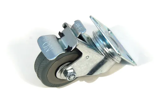 Möbelrolle mit Bremse Lenkrolle Bockrolle Industrierolle Transportrolle 50mm