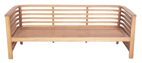 Sitzbank Holzbank Gartenbank Modern mit Armlehnen - Stilvolle Gartenbank aus Holz, ideal für den Außenbereich. Maße: 195 x 75 x 70 cm, Sitzhöhe 42 cm. Perfekt für entspannte Stunden im Garten oder auf der Terrasse.
