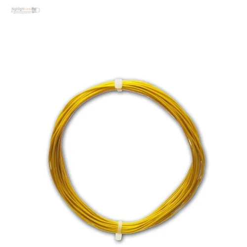  10m Litze gelb KABEL flexibel 0,14mm² zB LEDs, Decoderlitze, dünn fein 0,18€/m