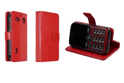 caseroxx Handytasche caseroxx Handytasche Bookstyle-Case für Doro Leva L10, (Einzelartikel, 1-tlg., Bookstyle-Case), mit Kreditkartenfächern