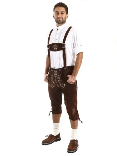 Almbock Kniebundhose braun von Almbock