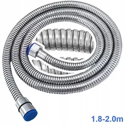 Ausziehbarer Brauseschlauch 180–200 Cm Für Handbrause, Verchromter Stahl