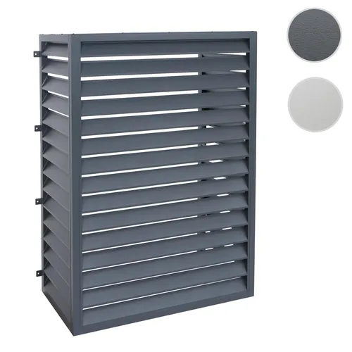 Mendler Verkleidung für Klimaanlage/Wärmetauscher HWC-O43, Metall 164x127x65cm