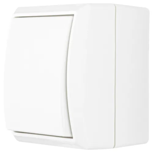 REV Ritter Aquaform weiß Aus-/WechselschalterFeuchtraum IP44 Aufputz