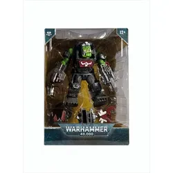McFarlane Toys Warhammer 40k Deluxe Figur: Megafix Ork Big Mek - Spielfigur mit umfangreichem Zubehör und Stand, perfekt für Sammler und Fans der Warhammer 40k Reihe, ab 12 Jahren geeignet.