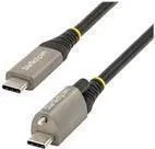 ST USB31CCTLKV50 - Hochgeschwindigkeits USB-C Kabel mit Schraubensicherung - USB 3.1/3.2 Kabel mit 10 Gb/s, 100W Power Delivery und 8K Videounterstützung; robustes Design mit Schraubverriegelung für sichere Verbindungen.