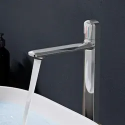 doporro Wasserhahn Bad Hoch, Waschtischarmatur mit 236 mm Auslaufhöhe