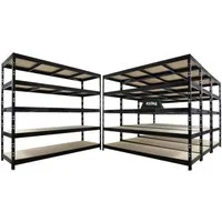 PROREGAL Mega Deal 4x Profi Schwerlastregal Rhino 200x240x70cm - Das PROREGAL Rhino Schwerlastregal bietet mit 450 kg Fachlast und 5 verstellbaren Böden optimale Lösungen für Lager und Werkstatt. Kompakt und stabil, ideal für schwere Materialien und professionelle Anwendungen.