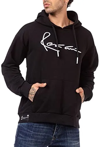 Redbridge Hoodie Herren Kapuzen-Pullover Signed Schwarz M