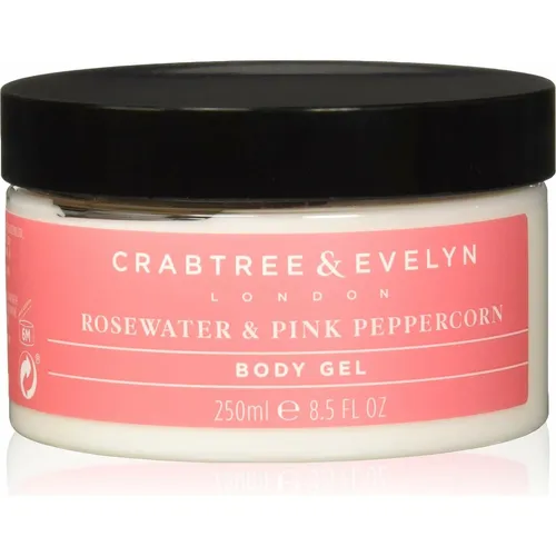 Produktbild Vivian Gray Crabtree & Evelyn Rosewater & Pink Peppercorn Feuchtigkeitsspendendes Körpergel 8,5 oz (Körpergel, 85 ml) (89823)